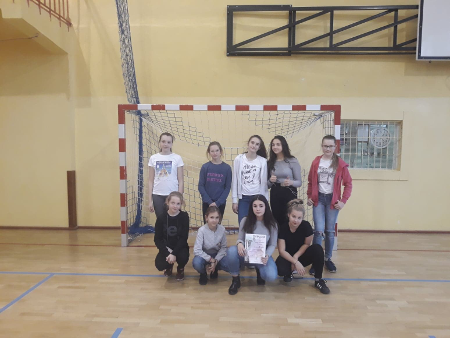 Sukces w turnieju piłki ręcznej dziewcząt o mistrzostwo szkół podstawowych Gminy Jastków
